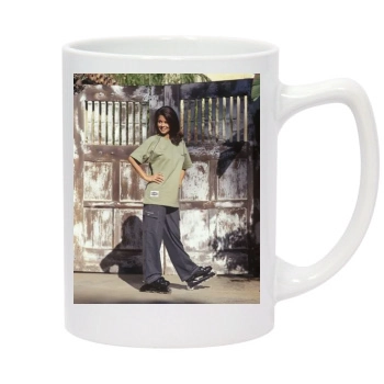 Brooke Burke 14oz White Statesman Mug