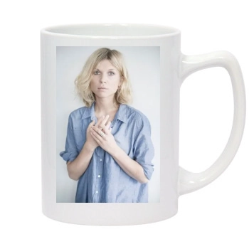 Clemence Poesy 14oz White Statesman Mug