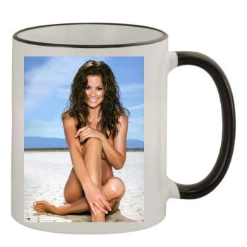 Brooke Burke 11oz Colored Rim & Handle Mug