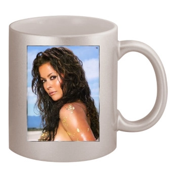 Brooke Burke 11oz Metallic Silver Mug