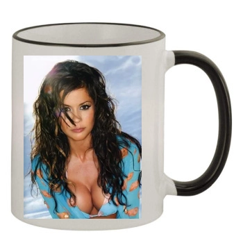 Brooke Burke 11oz Colored Rim & Handle Mug