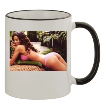 Brooke Burke 11oz Colored Rim & Handle Mug