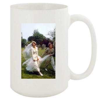 Elizabeth Hurley 15oz White Mug