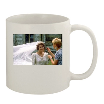 Elizabeth Hurley 11oz White Mug