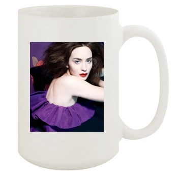 Emily Blunt 15oz White Mug