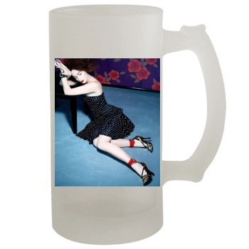 Emily Blunt 16oz Frosted Beer Stein