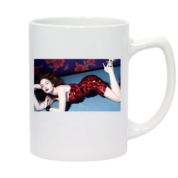 Emily Blunt 14oz White Statesman Mug