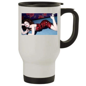 Emily Blunt Stainless Steel Travel Mug