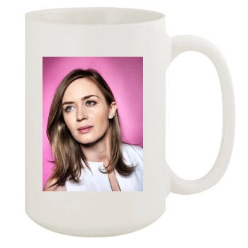 Emily Blunt 15oz White Mug