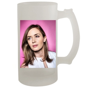 Emily Blunt 16oz Frosted Beer Stein