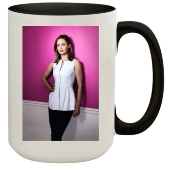 Emily Blunt 15oz Colored Inner & Handle Mug