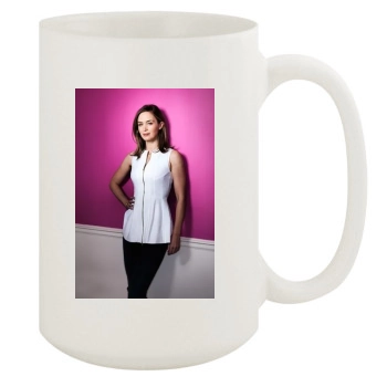 Emily Blunt 15oz White Mug