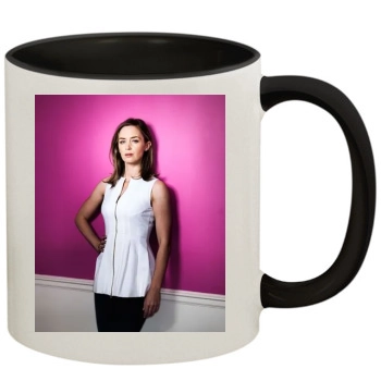 Emily Blunt 11oz Colored Inner & Handle Mug