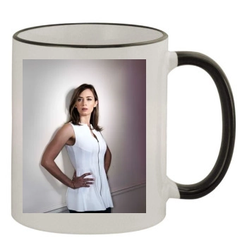 Emily Blunt 11oz Colored Rim & Handle Mug