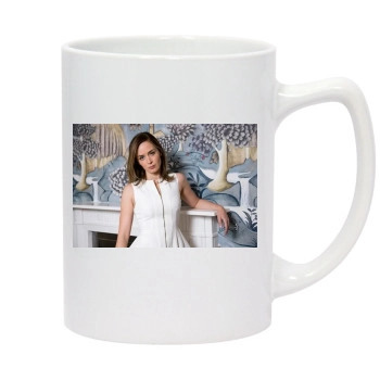 Emily Blunt 14oz White Statesman Mug