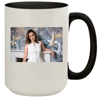 Emily Blunt 15oz Colored Inner & Handle Mug