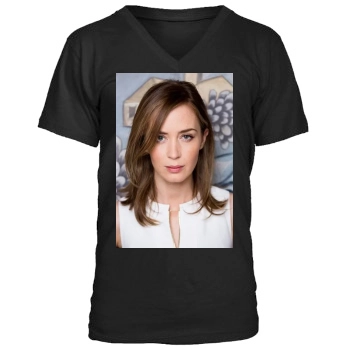 Emily Blunt Men's V-Neck T-Shirt