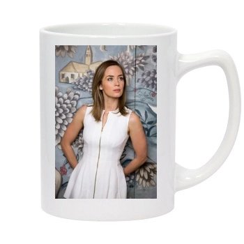 Emily Blunt 14oz White Statesman Mug