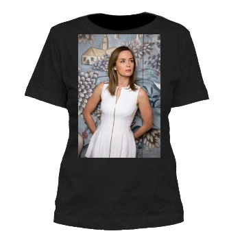 Emily Blunt Women's Cut T-Shirt