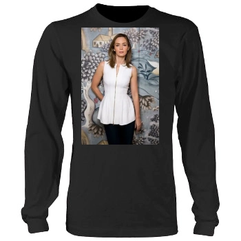 Emily Blunt Men's Heavy Long Sleeve TShirt