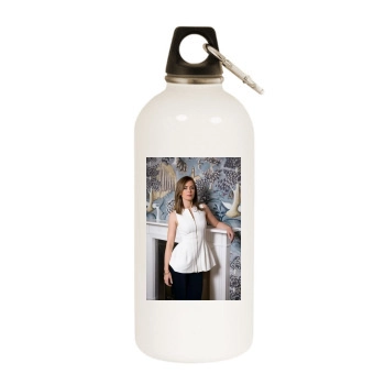 Emily Blunt White Water Bottle With Carabiner