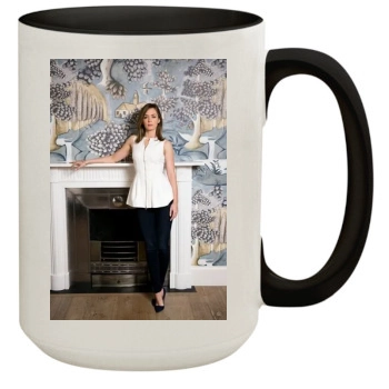 Emily Blunt 15oz Colored Inner & Handle Mug