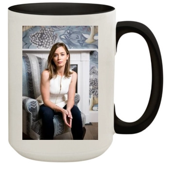 Emily Blunt 15oz Colored Inner & Handle Mug