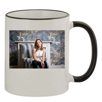 Emily Blunt 11oz Colored Rim & Handle Mug