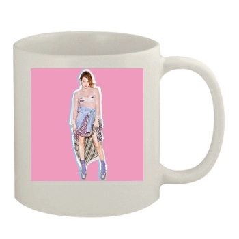 Emma Roberts 11oz White Mug