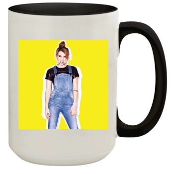 Emma Roberts 15oz Colored Inner & Handle Mug