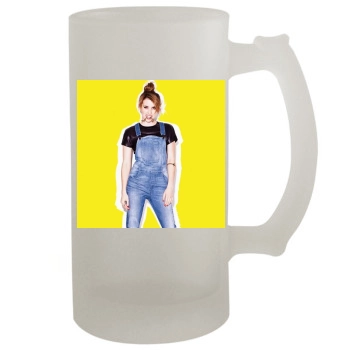 Emma Roberts 16oz Frosted Beer Stein