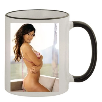 Brooke Burke 11oz Colored Rim & Handle Mug