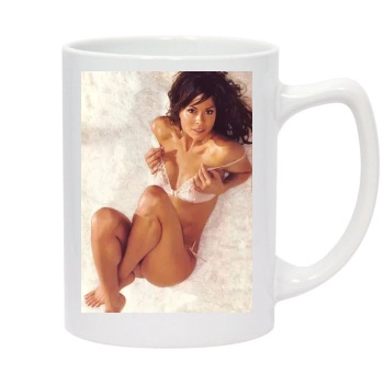 Brooke Burke 14oz White Statesman Mug