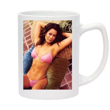 Brooke Burke 14oz White Statesman Mug