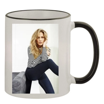 Jennifer Lopez 11oz Colored Rim & Handle Mug