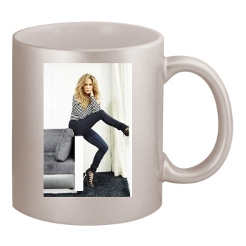 Jennifer Lopez 11oz Metallic Silver Mug