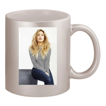 Jennifer Lopez 11oz Metallic Silver Mug