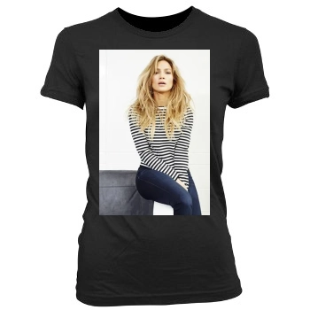 Jennifer Lopez Women's Junior Cut Crewneck T-Shirt