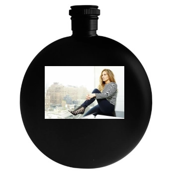 Jennifer Lopez Round Flask