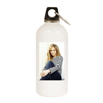 Jennifer Lopez White Water Bottle With Carabiner