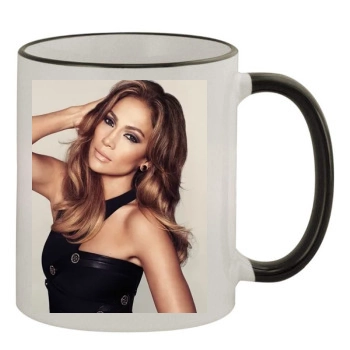 Jennifer Lopez 11oz Colored Rim & Handle Mug