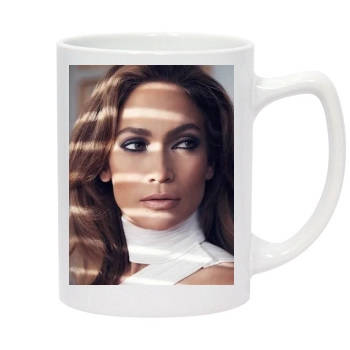 Jennifer Lopez 14oz White Statesman Mug