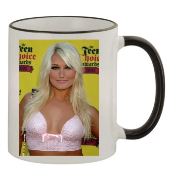 Brooke Hogan 11oz Colored Rim & Handle Mug