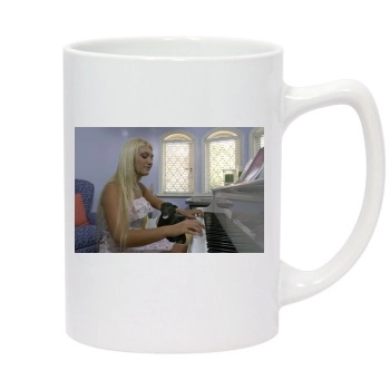 Brooke Hogan 14oz White Statesman Mug