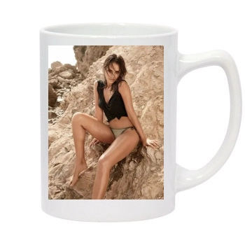 Jessica Alba 14oz White Statesman Mug