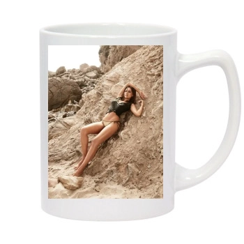 Jessica Alba 14oz White Statesman Mug