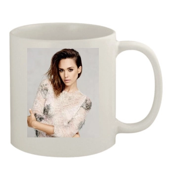 Jessica Alba 11oz White Mug