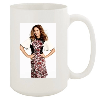 Jessica Alba 15oz White Mug