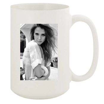 Jessica Alba 15oz White Mug