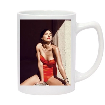 Jessica Alba 14oz White Statesman Mug